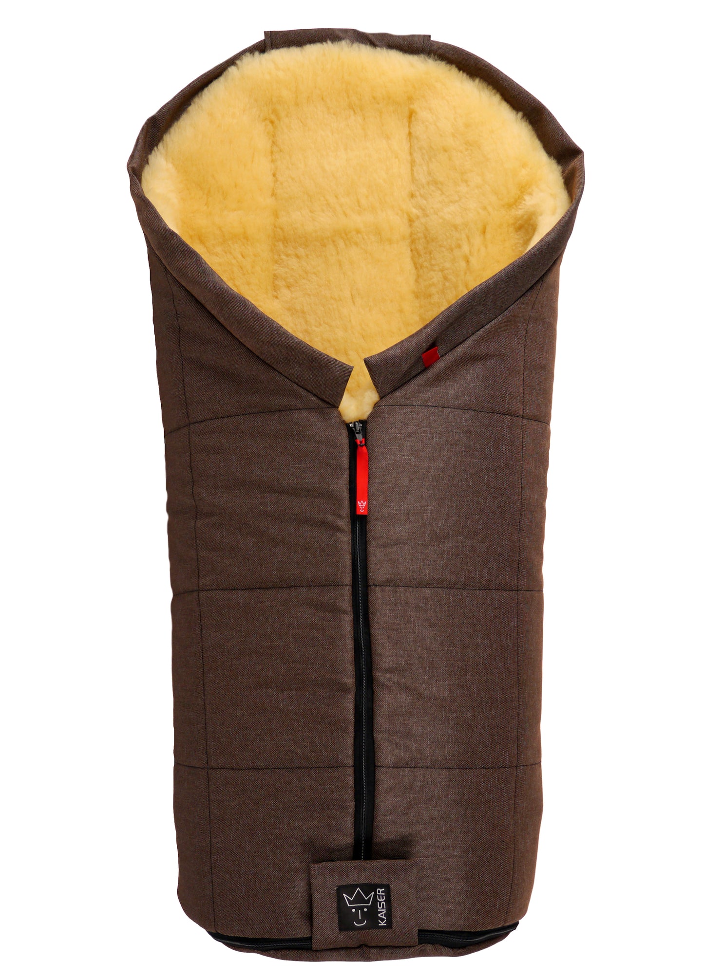 Kaiser Fußsack Iglu Aktion brown melange