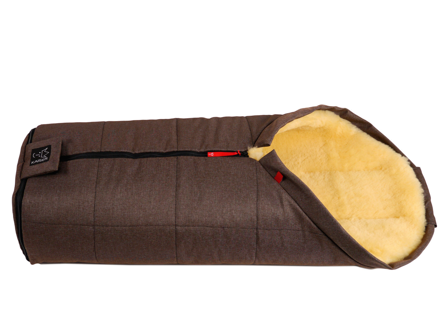 Kaiser Fußsack Iglu Aktion brown melange