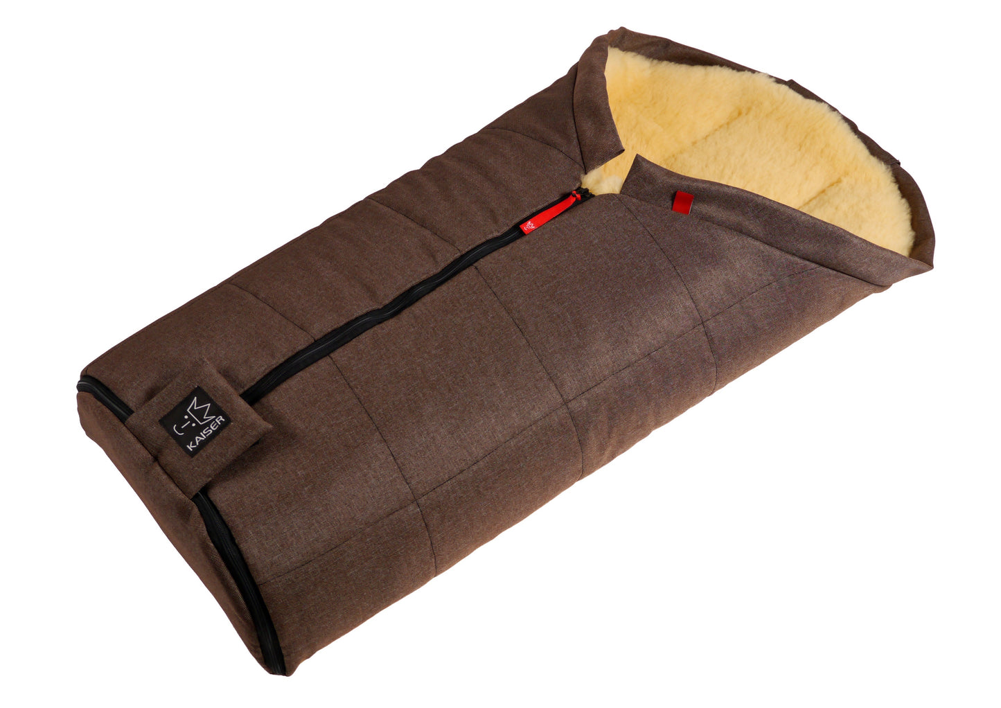 Kaiser Fußsack Iglu Aktion brown melange