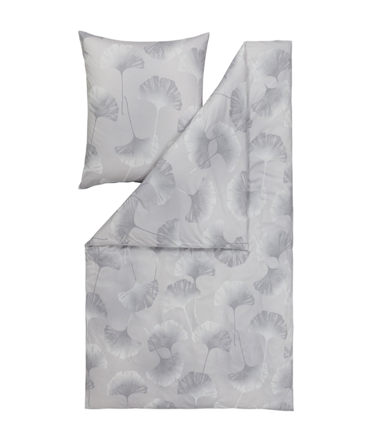 Estella Mako-Interlock-Jersey Bettwäsche Isabella 155x220 platin