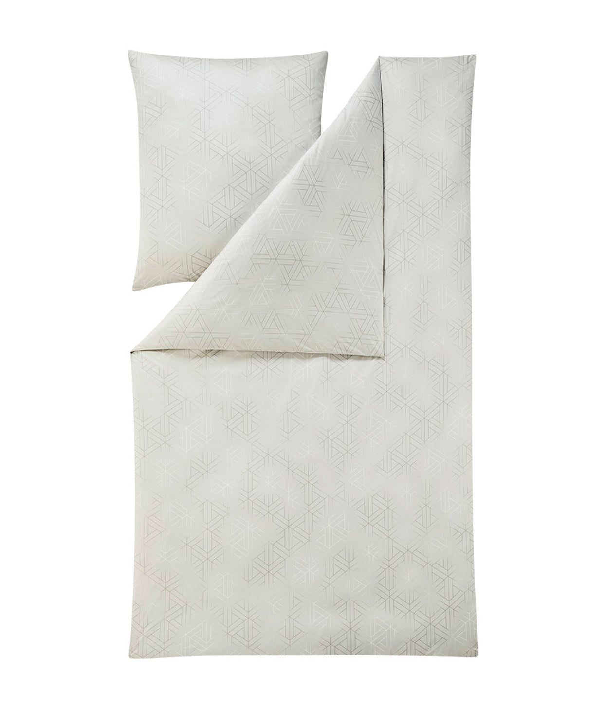Estella Mako-Interlock-Jersey Bettwäsche Pippa 135x200 ecrue