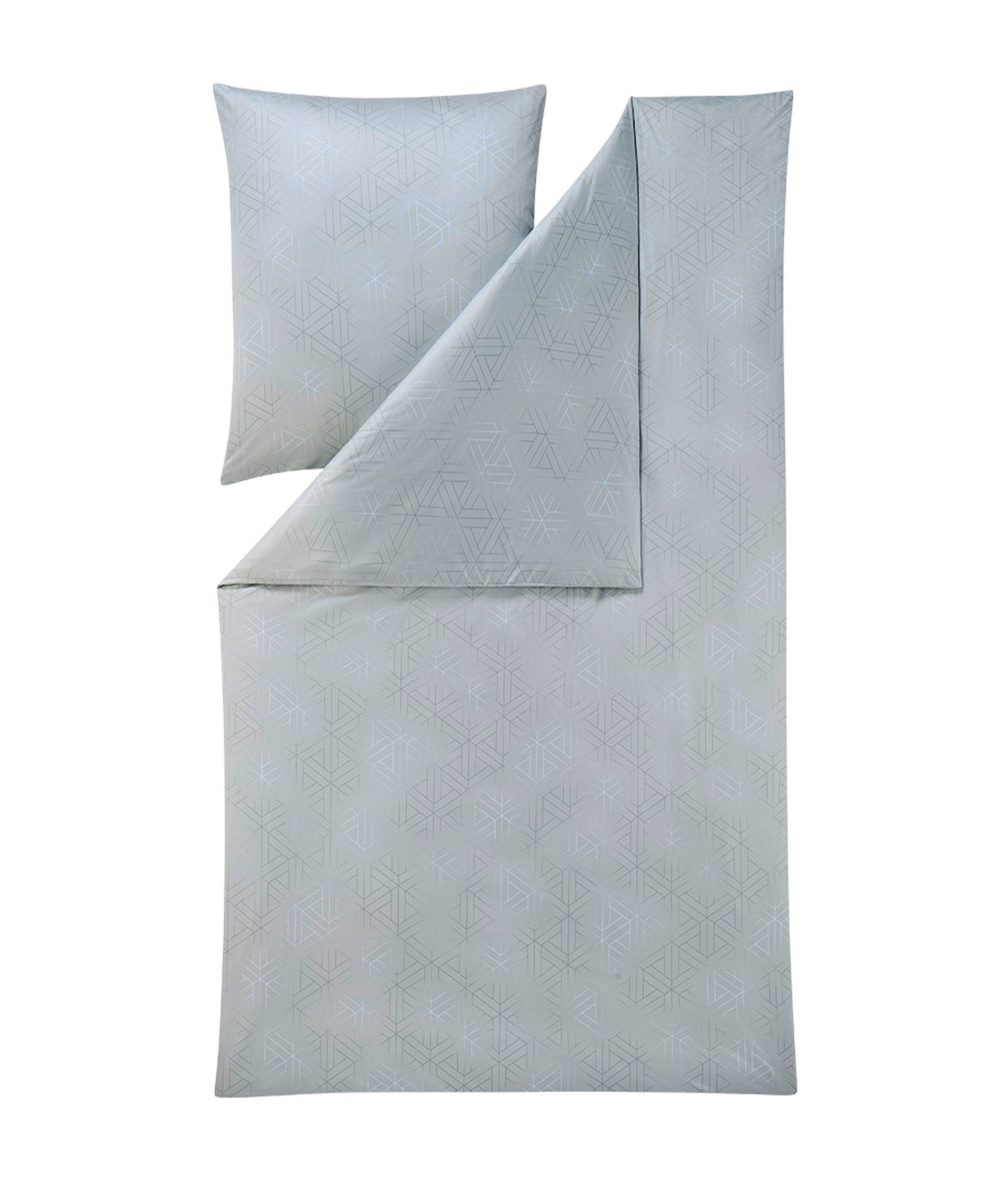 Estella Mako-Interlock-Jersey Bettwäsche Pippa 135x200 grau