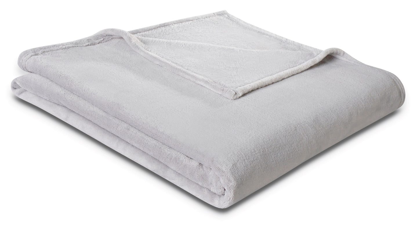 Biederlack Wohndecke Soft&Cover 150x200 silber