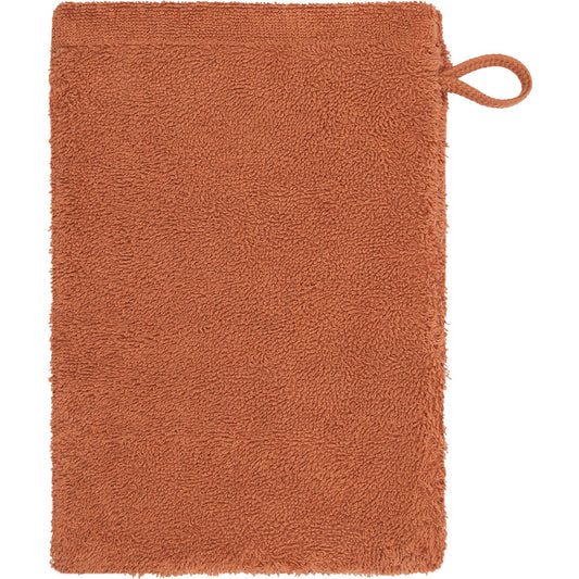 Cawö Waschhandschuh Lifestyle 7007 kupfer