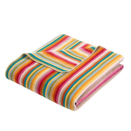 Cawö Wohndecke Lifestyle Streifen 70080 multicolor