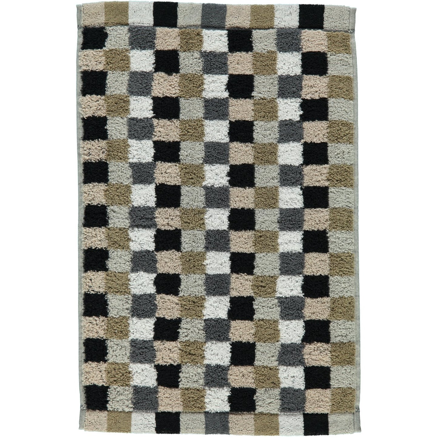 Cawö Gästetuch Lifestyle Karo 7047 kiesel