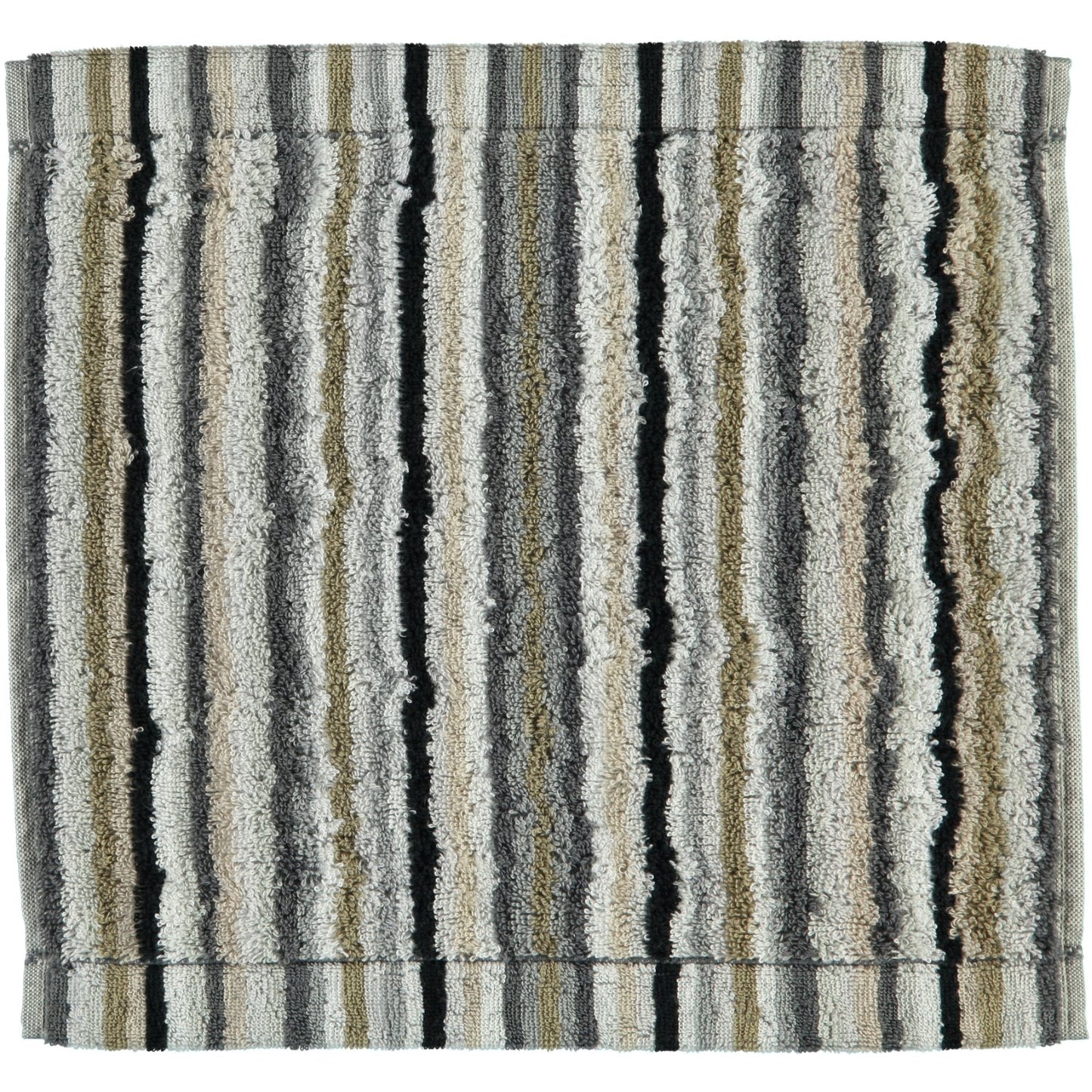 Cawö Seiftuch Lifestyle Streifen 7048 kiesel