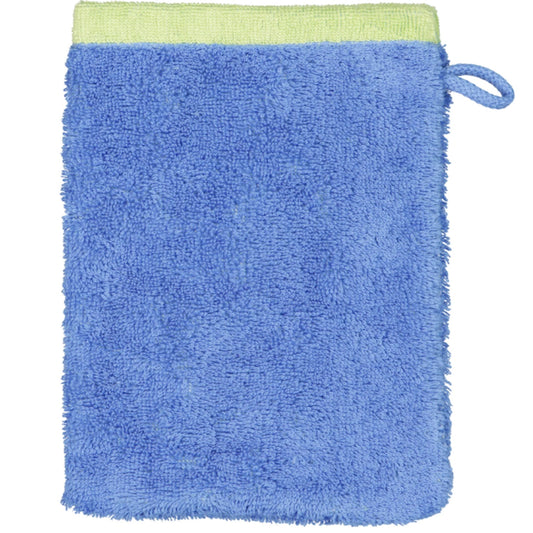 Cawö Waschhandschuh Splash Doubleface 7071 capri-pistazie