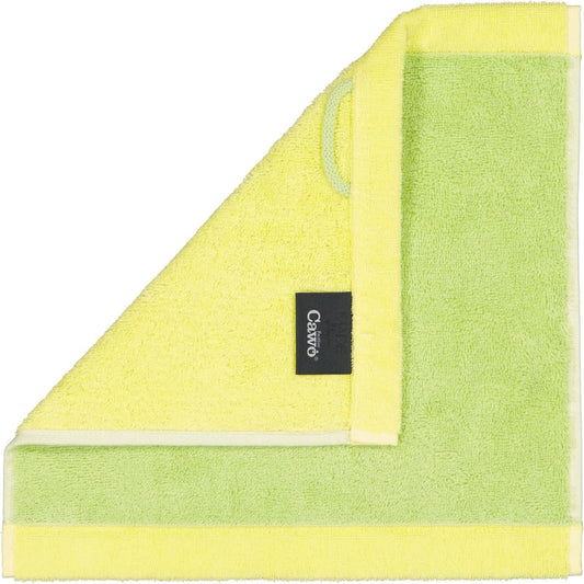 Cawö Seiftuch Splash Doubleface 7071 pistazie-lemon