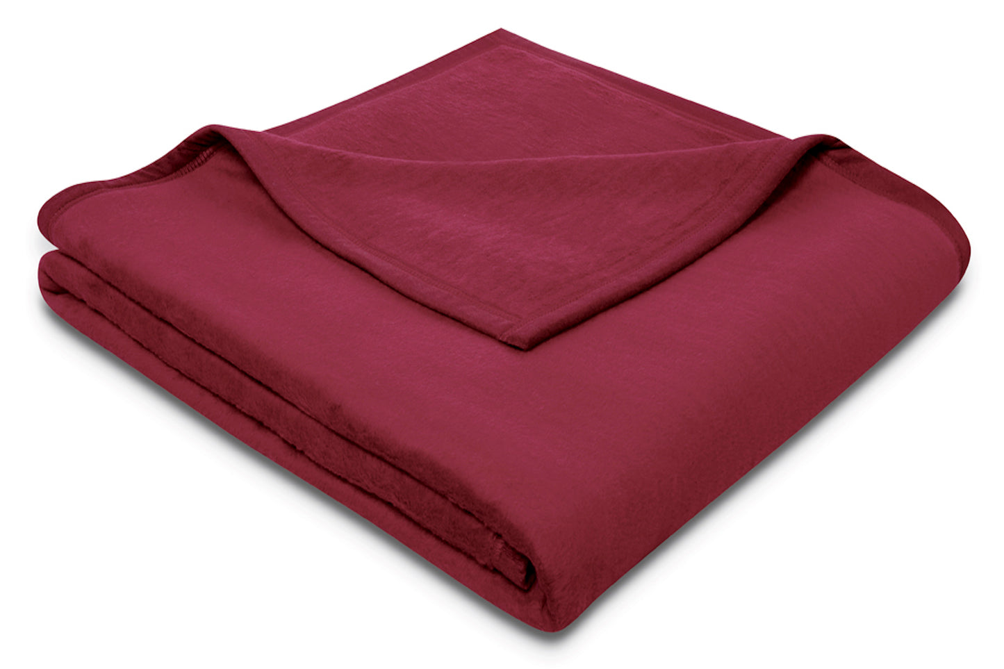 Biederlack Wohndecke Cotton Sense 150x200 brombeer