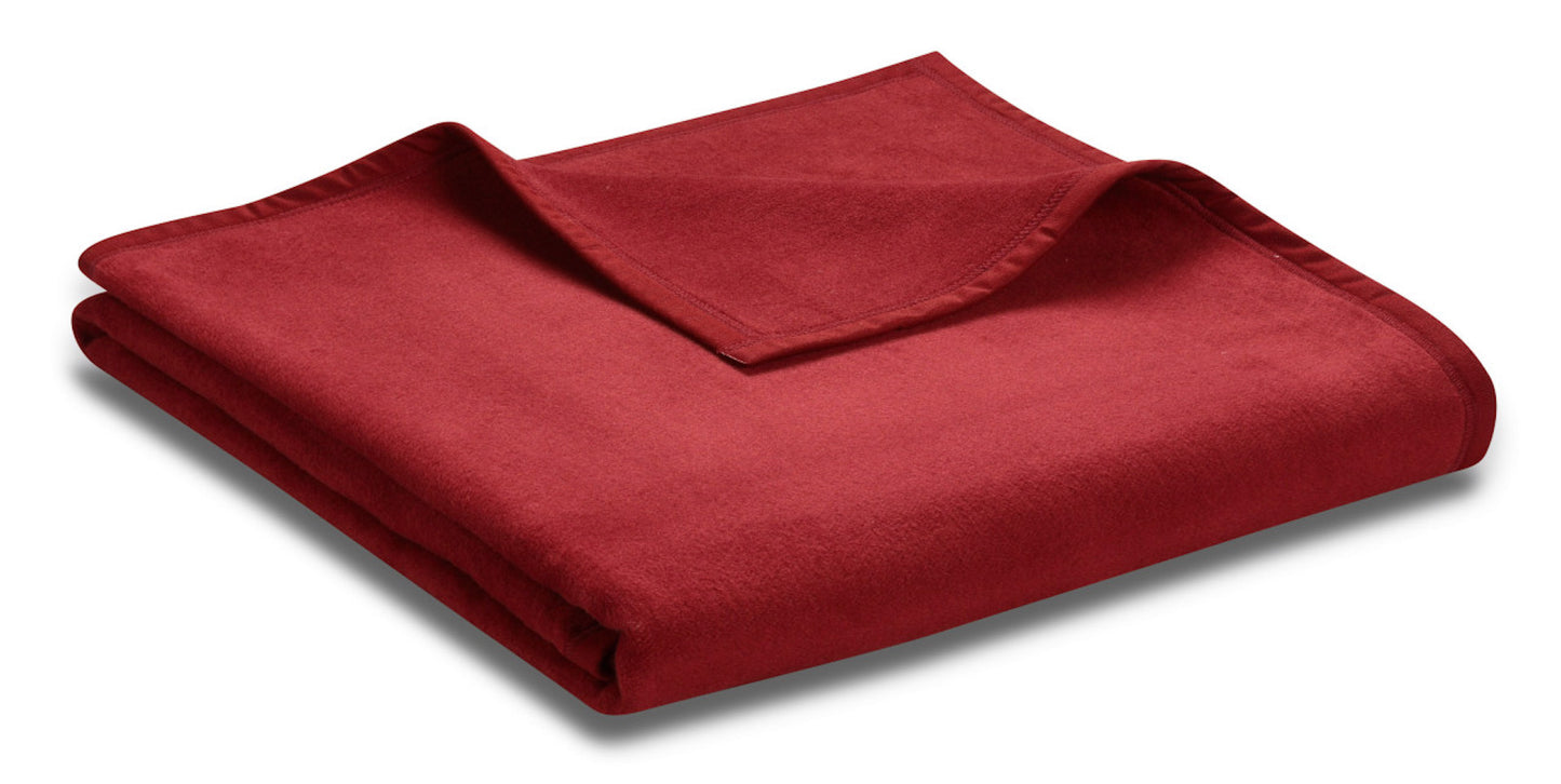 Biederlack Wohndecke Unicolour 150x200 purpur