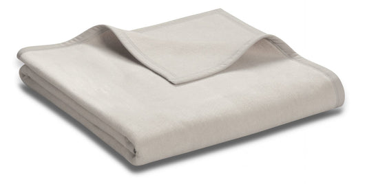Biederlack Wohndecke Unicolour 150x200 silber