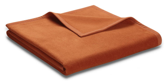 Biederlack Wohndecke Unicolour 150x200 terracotta