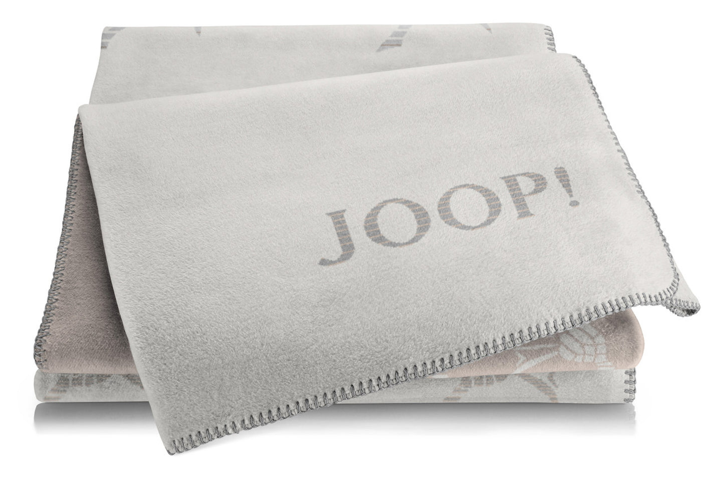 Joop Wohndecke Faded Cornflower stein