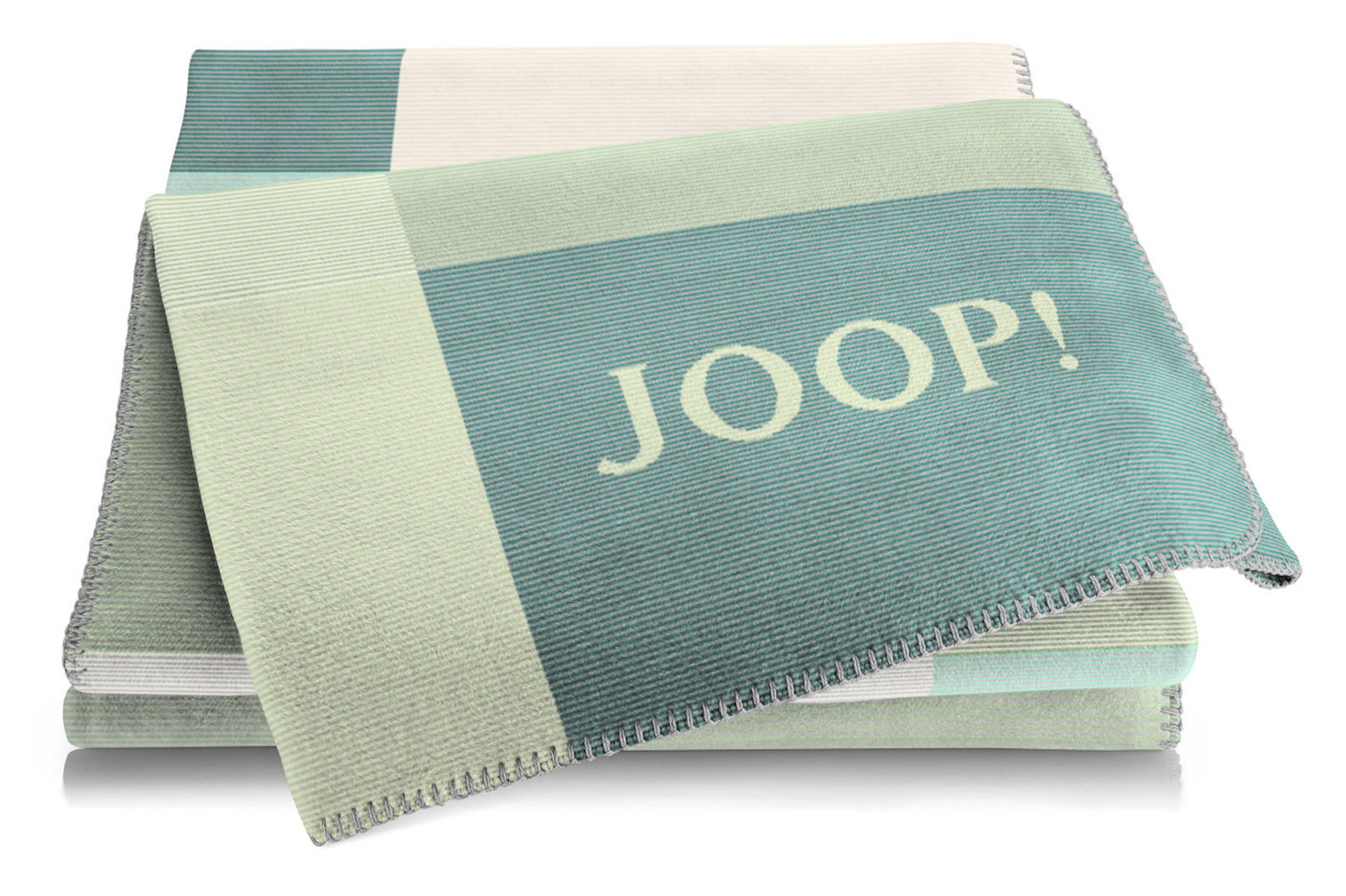 Joop Wohndecke Mosaic aqua-stein