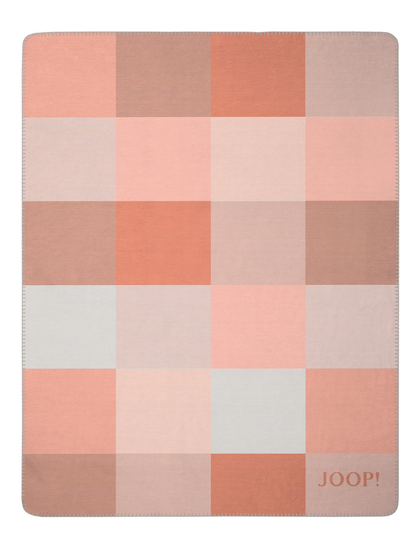 Joop Wohndecke Mosaic apricot-sand