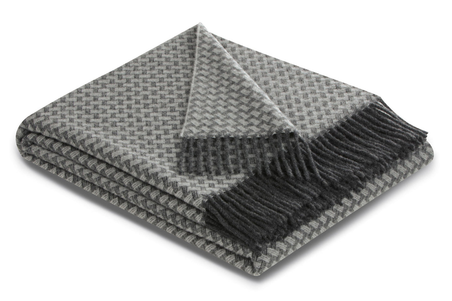 Biederlack Plaid Vivo 130x170 antracite