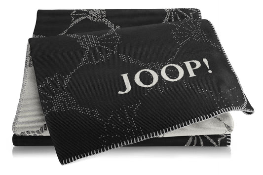 JOOP Wohndecke Cornflower schwarz