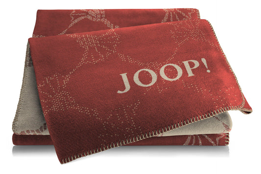 JOOP Wohndecke Cornflower rouge