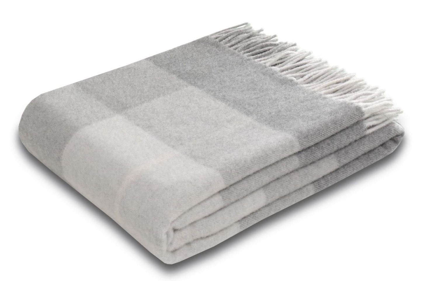 Biederlack Plaid Quito 130x170 grey