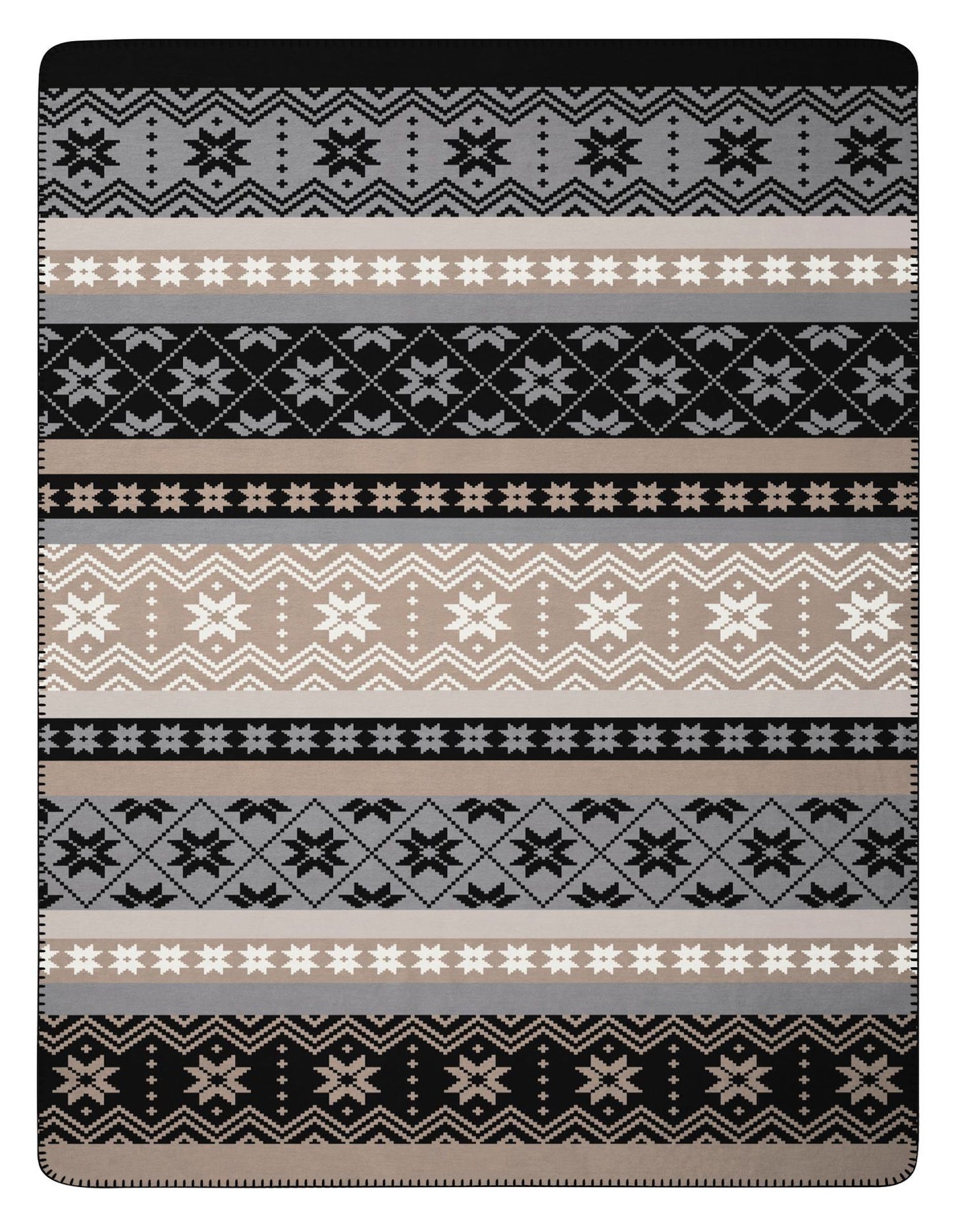Biederlack Wohndecke Winter Braid 150x200