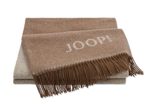 JOOP Plaid Fine-Doubleface
 taupe-beige