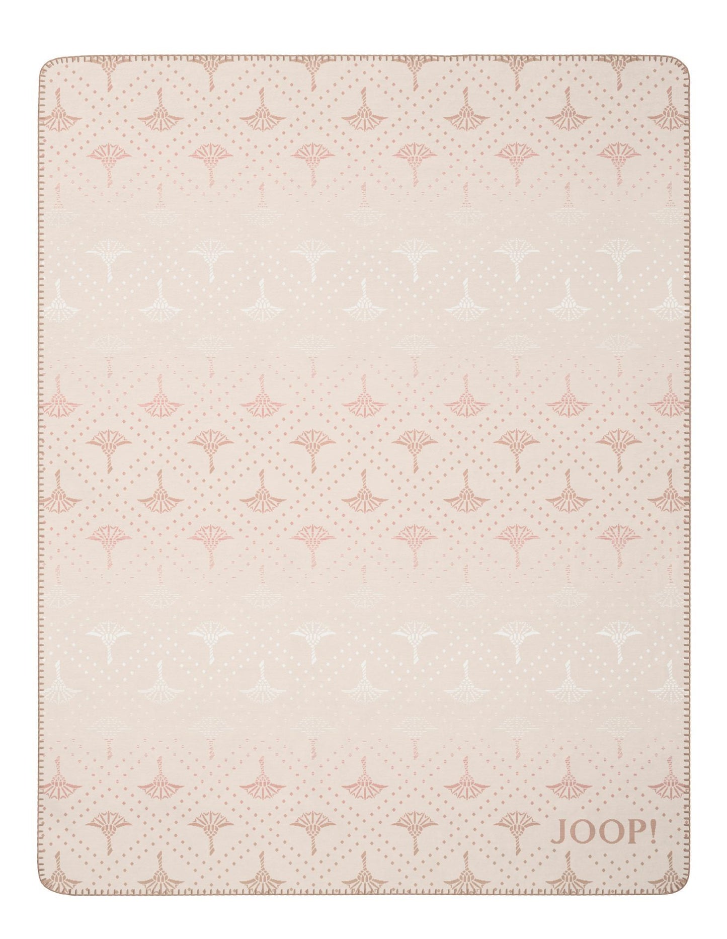 JOOP Wohndecke Cornflower Charm nude