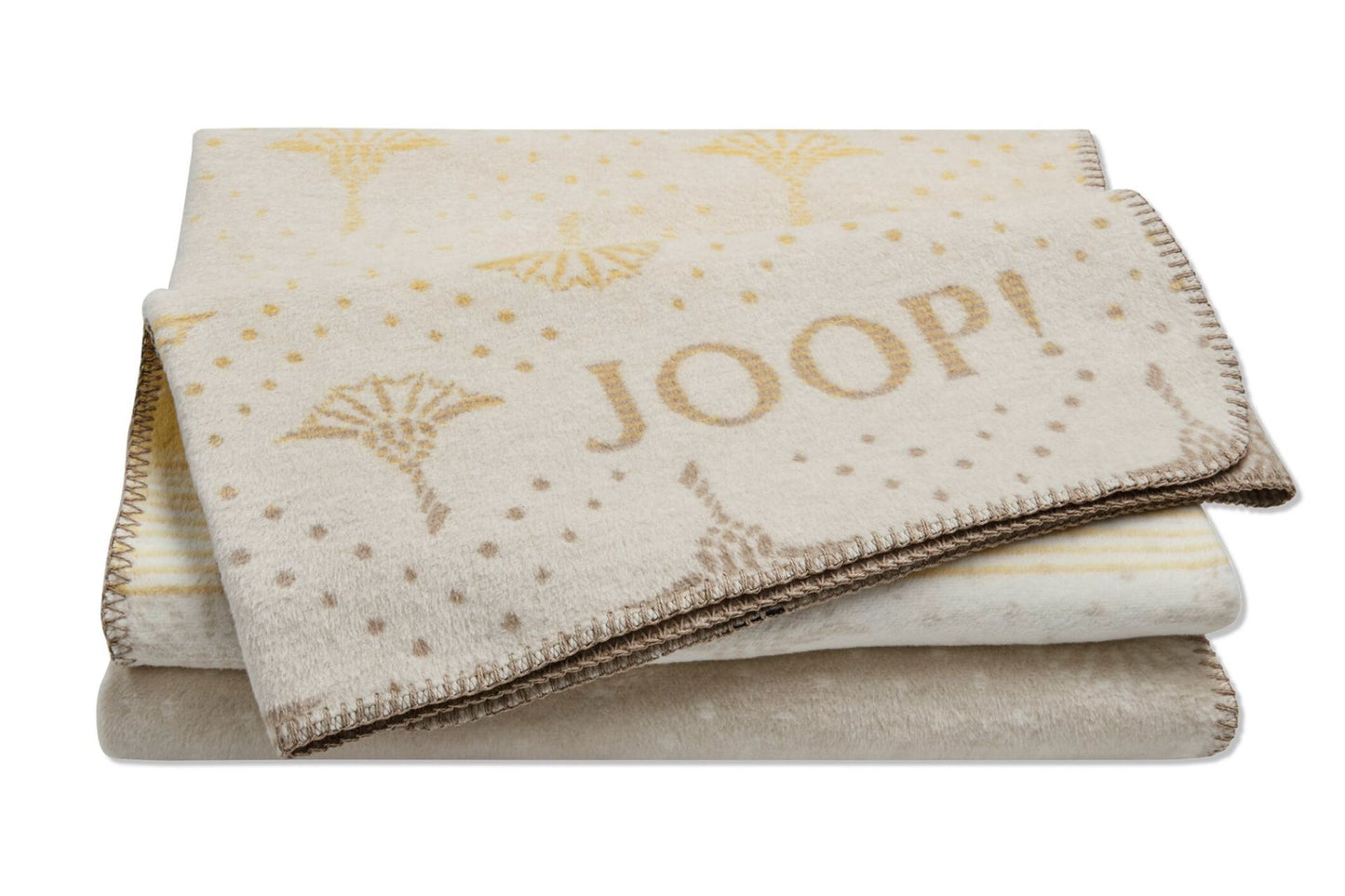 JOOP Wohndecke Cornflower Charm vanilla