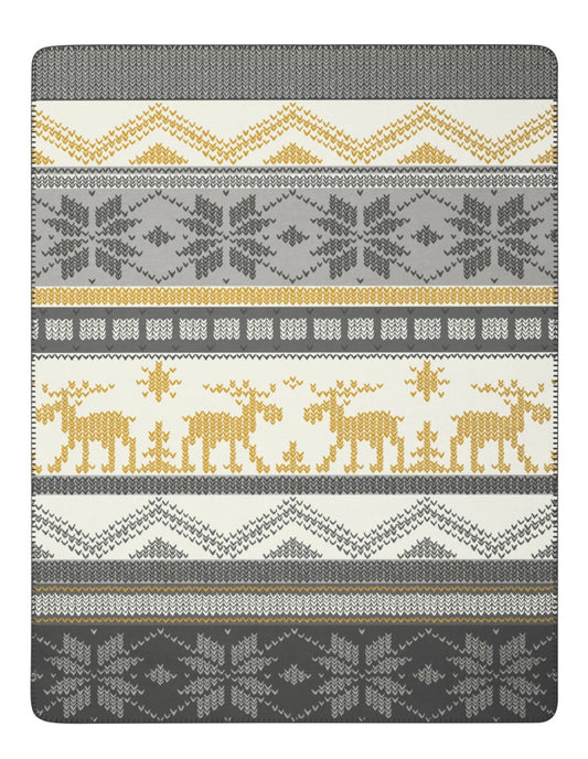 Biederlack Wohndecke Winter Knit 150x200