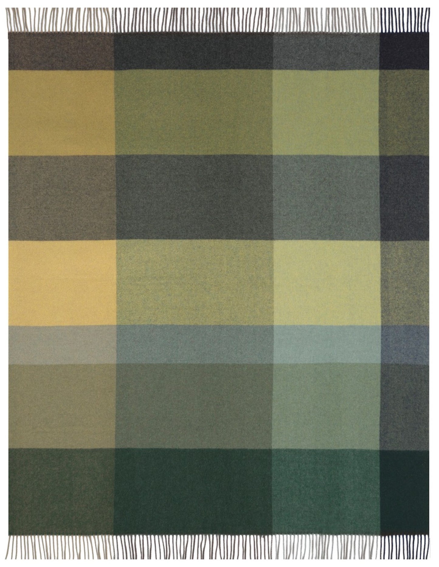 Biederlack Kaschmir-Plaid Pleasant 130x170 green