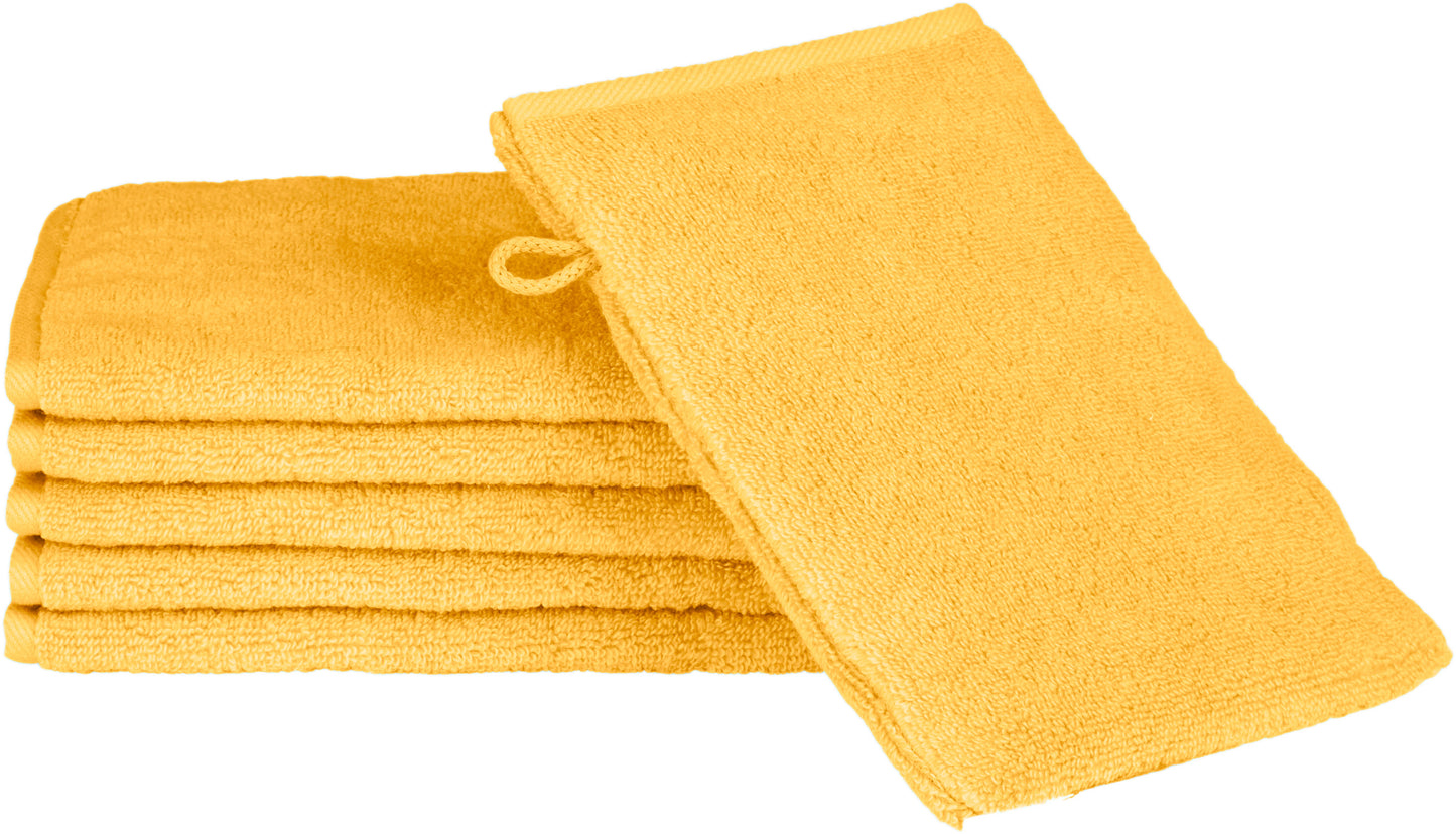 Ross Waschhandschuh Sensual Skin ginster