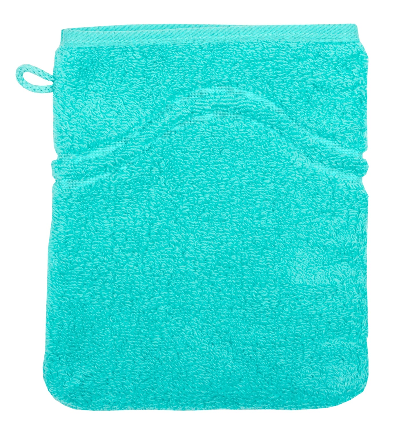 Ross Waschhandschuh Cashmere bleached aqua