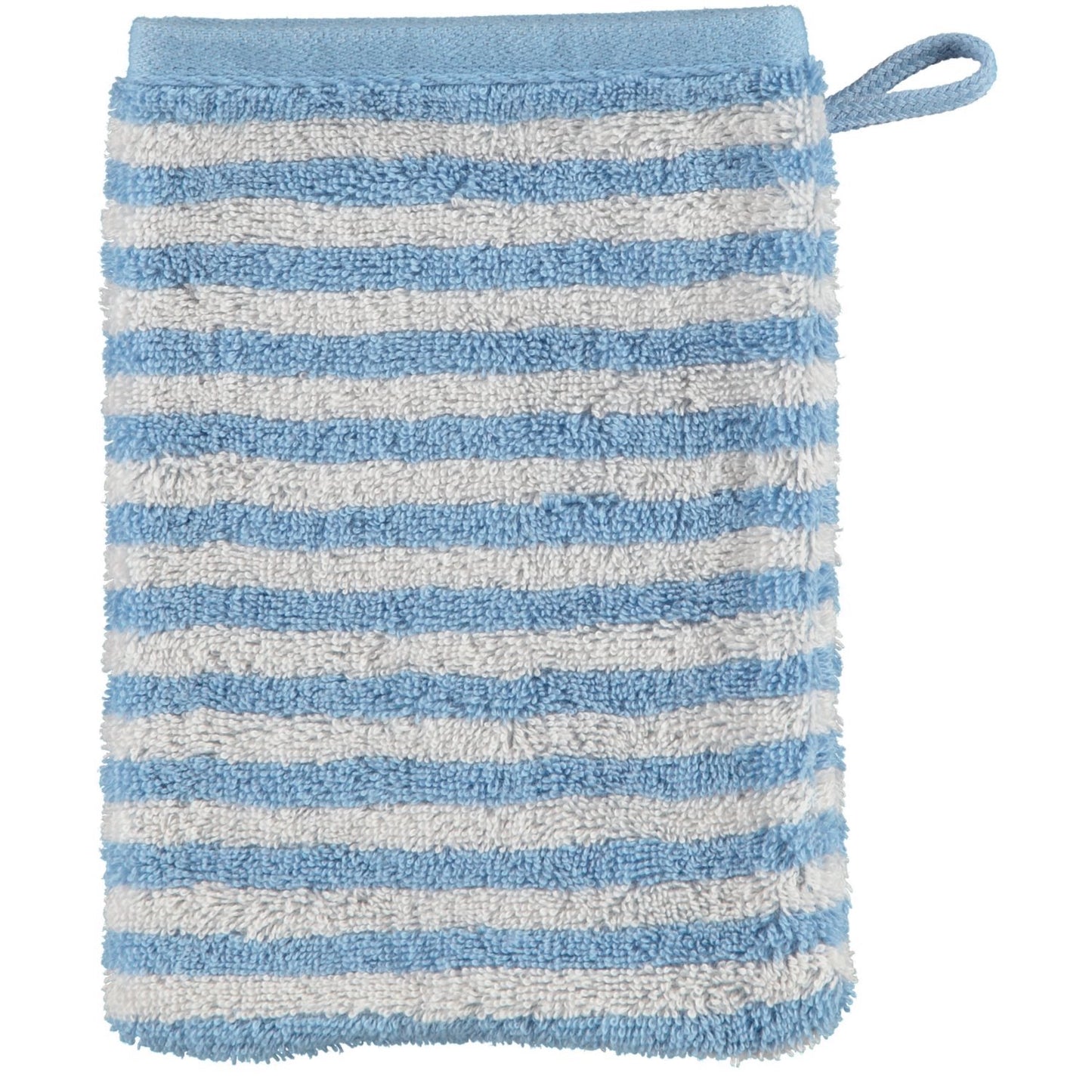 Cawö Waschhandschuh Campus Ringel 955 sky