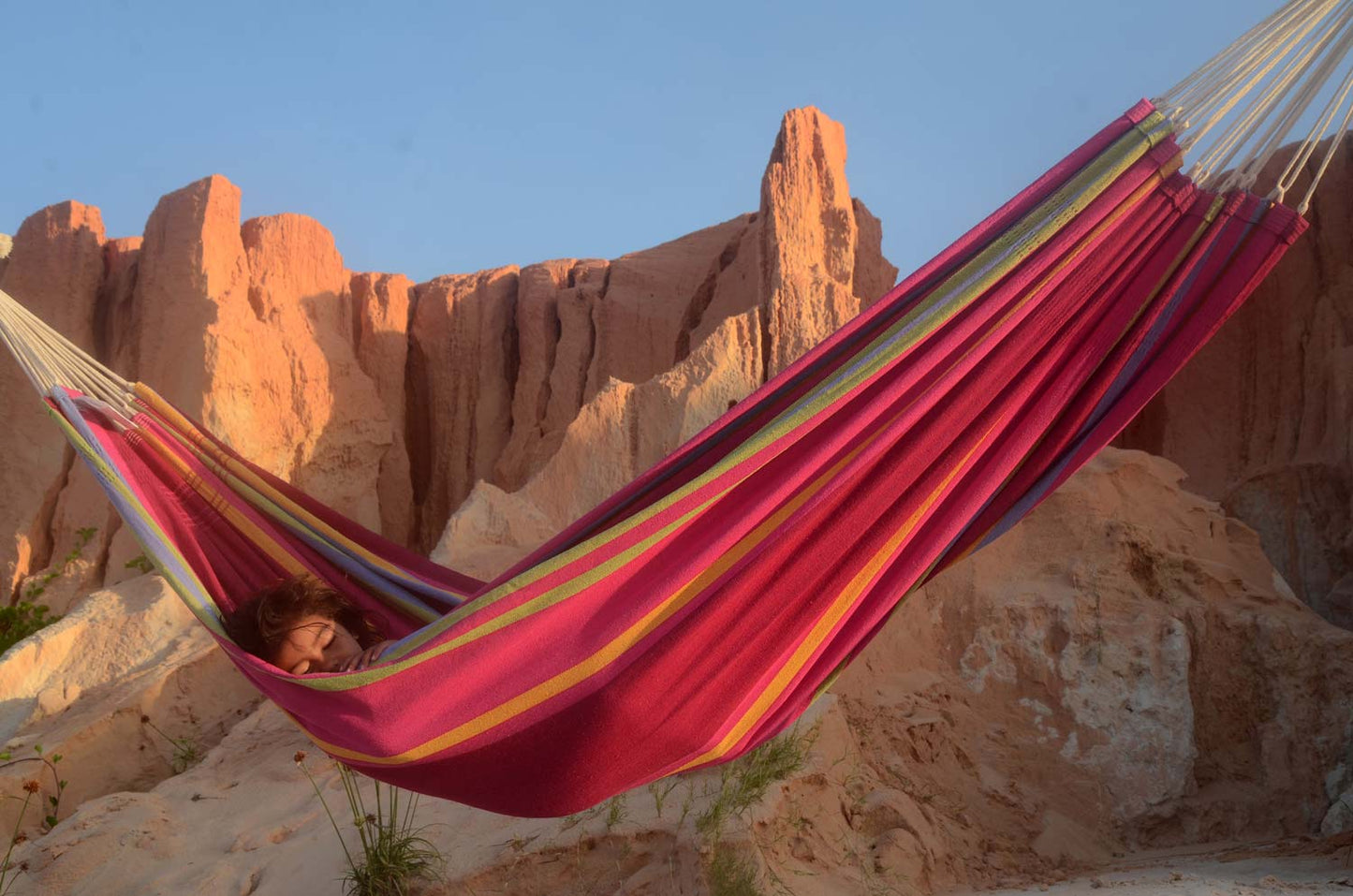 Amazonas XL Doppelhängematte Barbados grenadine