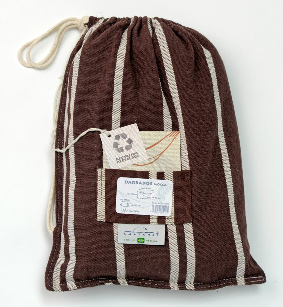 Amazonas XL Doppelhängematte Barbados mocca