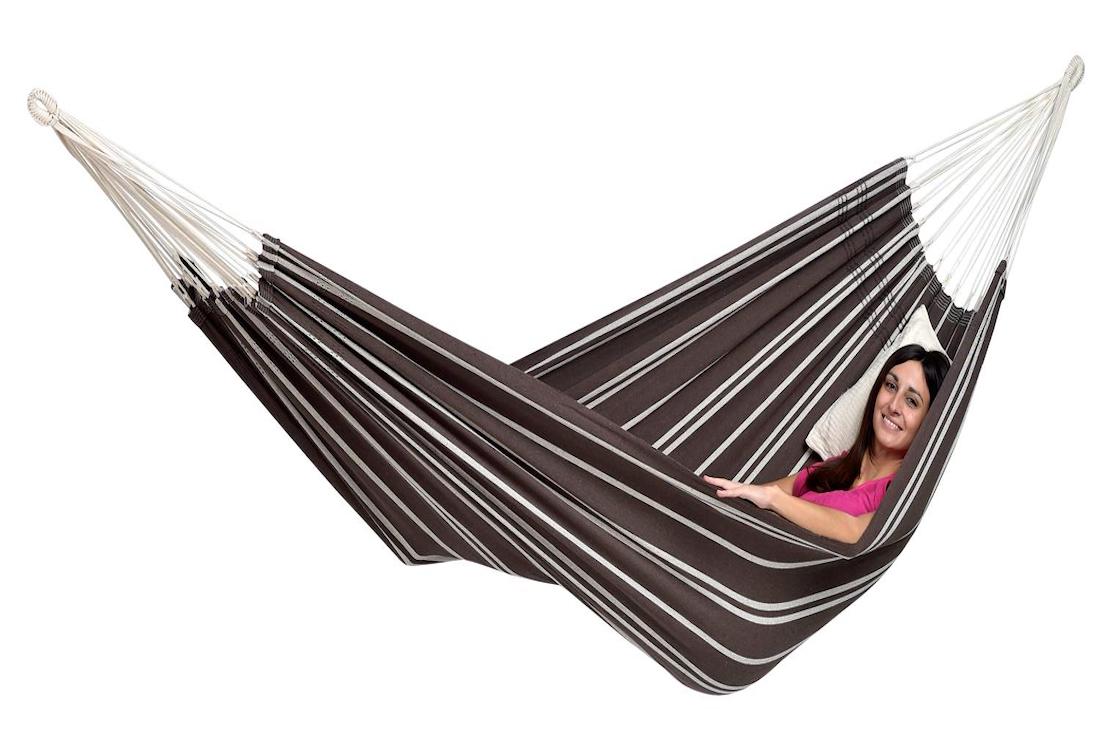 Amazonas XL Doppelhängematte Barbados mocca