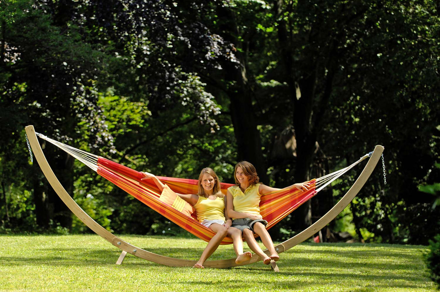Amazonas XL Doppelhängematte Barbados papaya