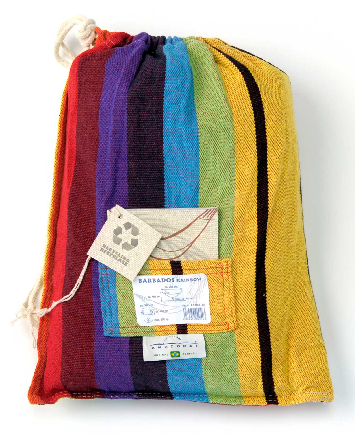 Amazonas XL Doppelhängematte Barbados rainbow