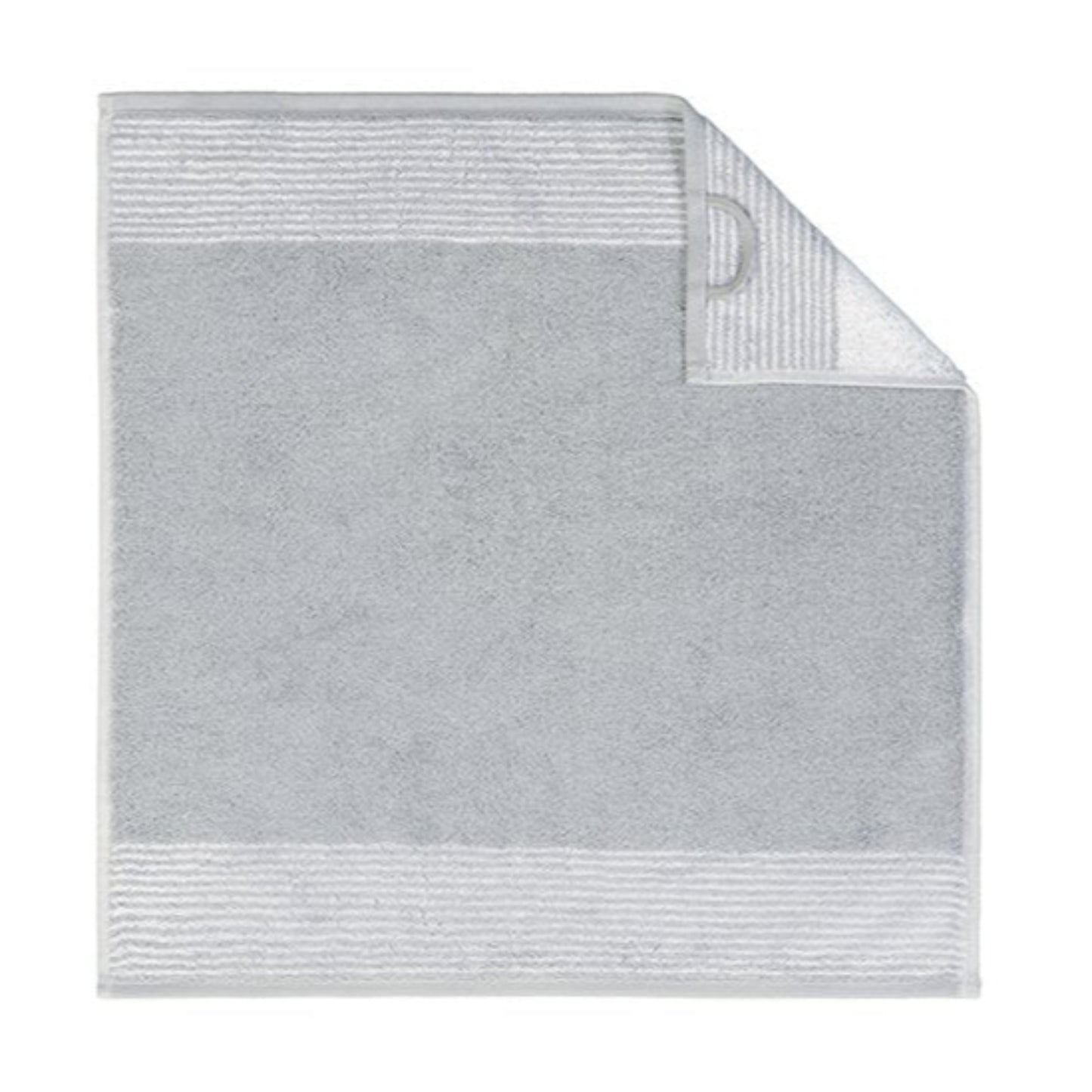 Cawö Küchenfrottiertuch Two-Tone 590 platin