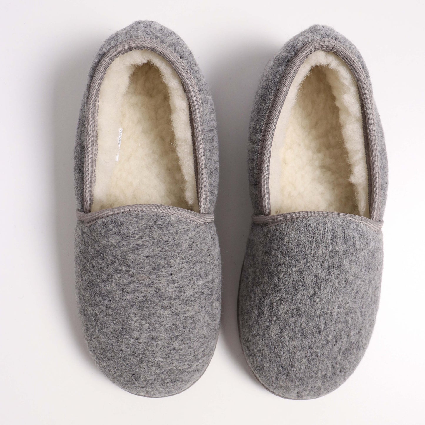 Kaiser Hausschuh Nature Filz grau melange