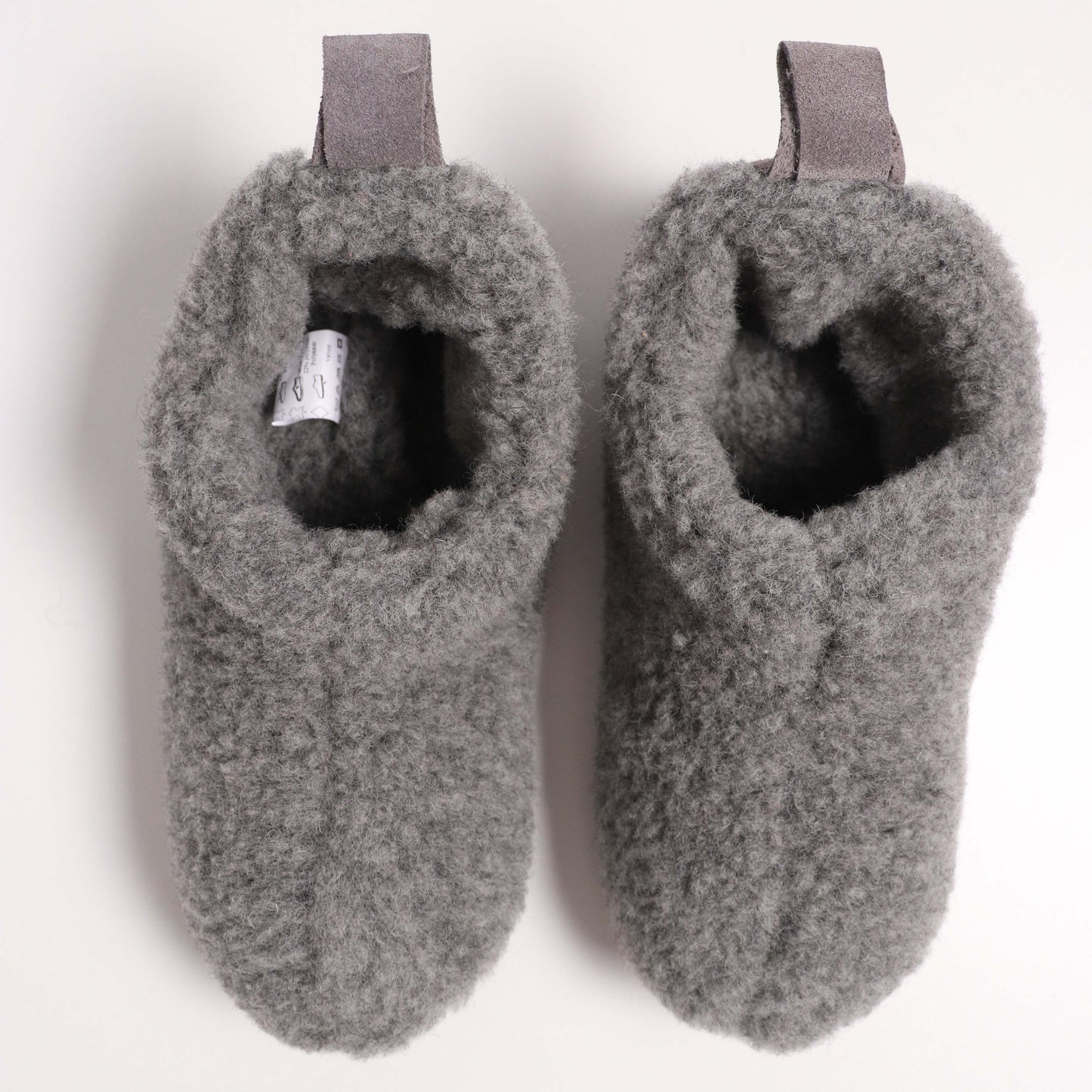 Kaiser Hausschuh Cody Wolle grau melange