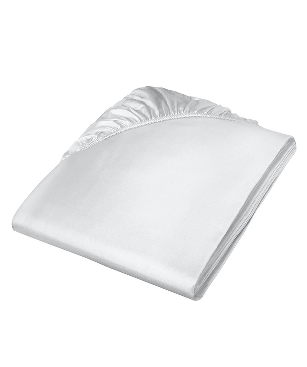 fleuresse Satin Spannbettlaken Colours 200x200 silber