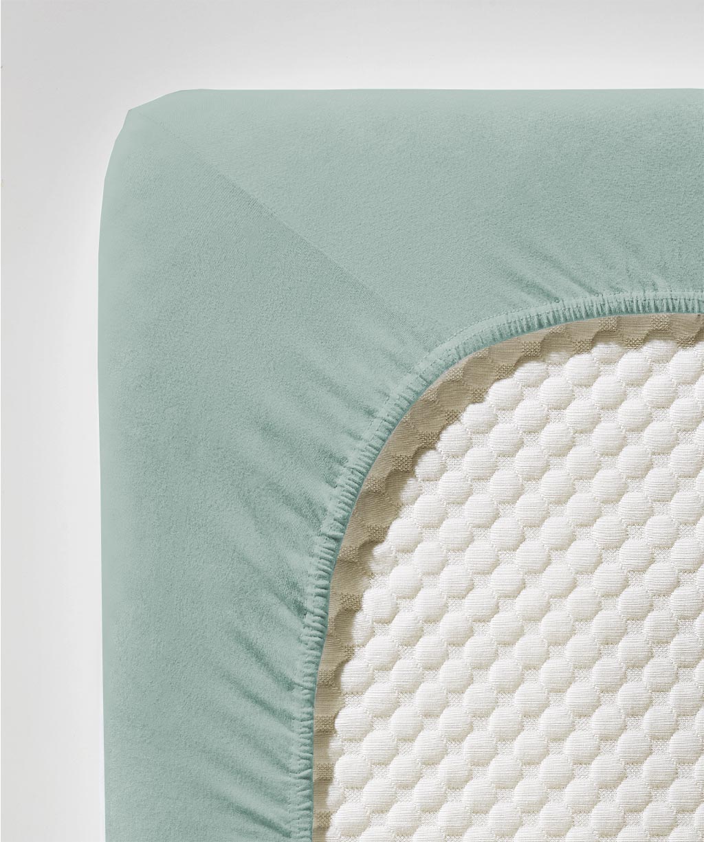 fleuresse Jersey Spannbettlaken Comfort 100x200 aqua