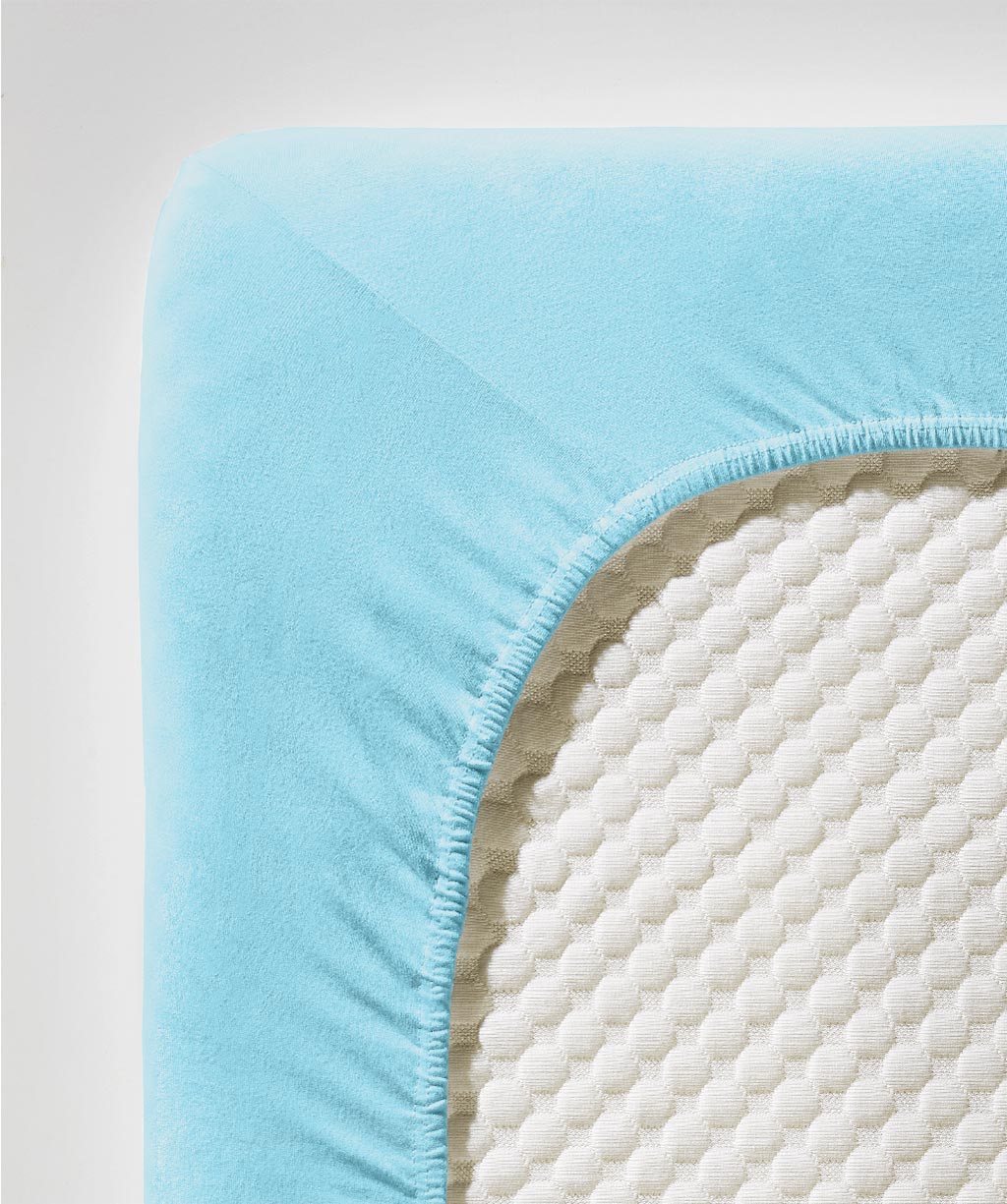 fleuresse Jersey Spannbettlaken Comfort 100x200 türkis