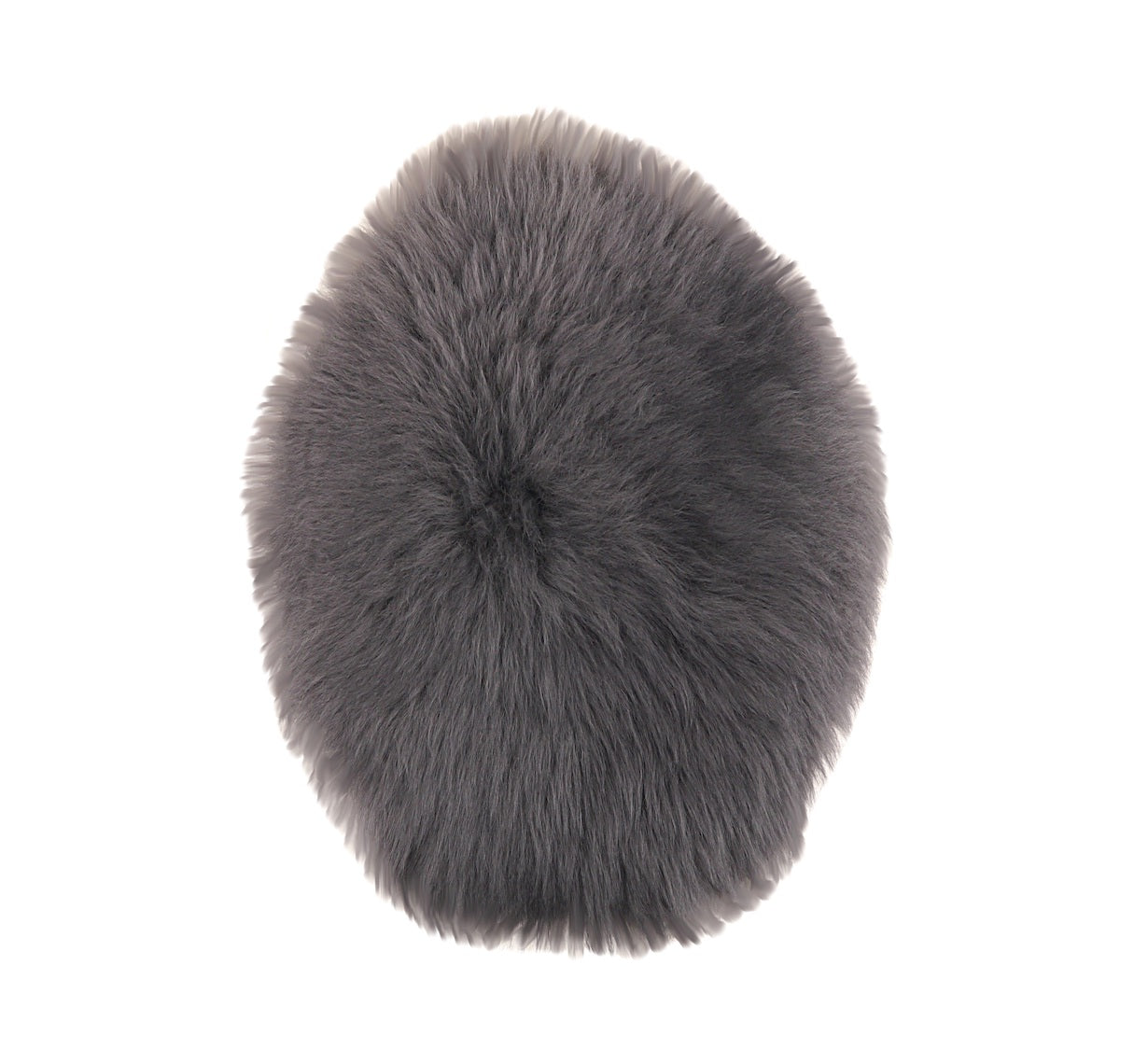 Kaiser Lammfell Sitzauflage 35cm rund early grey