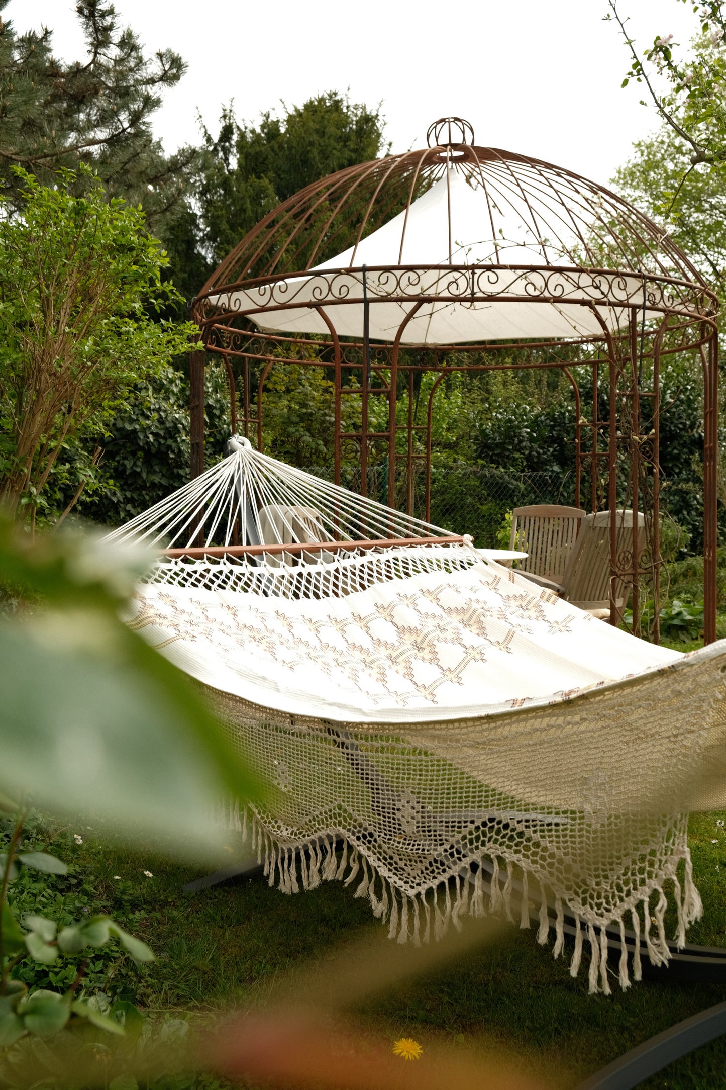 Amazonas XXL Stabhängematte Palacio Boho Scandi Edition