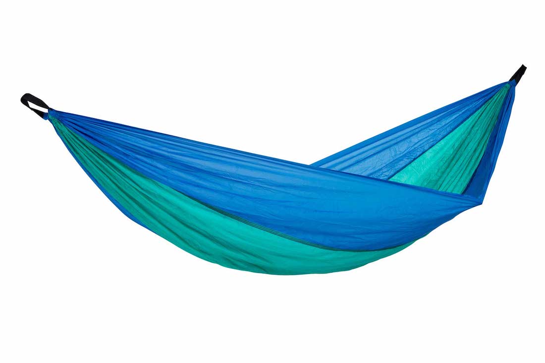 Amazonas Ultraleicht-Hängematte Adventure Hammock Ice-blue