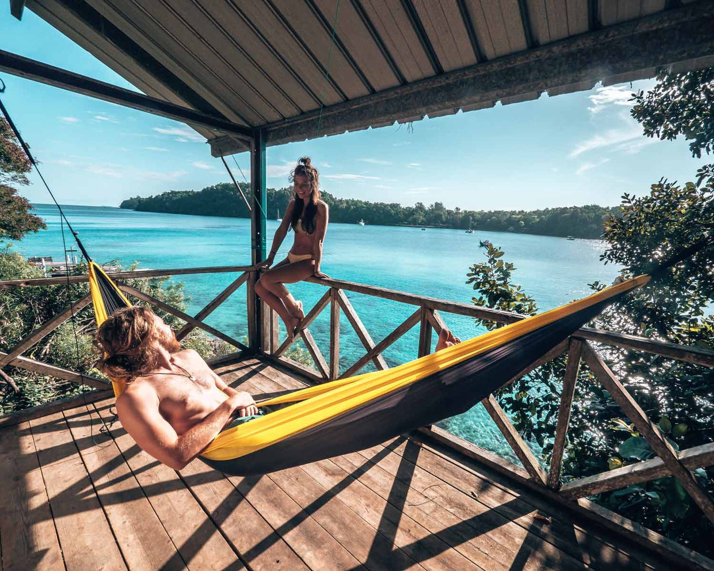Amazonas Ultraleicht-Hängematte Adventure Hammock Yellowstone