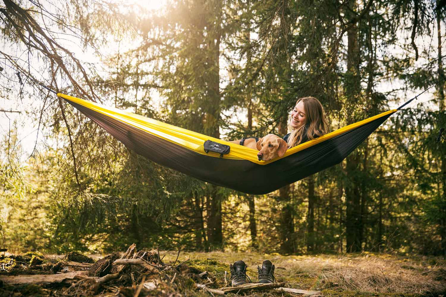 Amazonas Ultraleicht-Hängematte Adventure Hammock Yellowstone