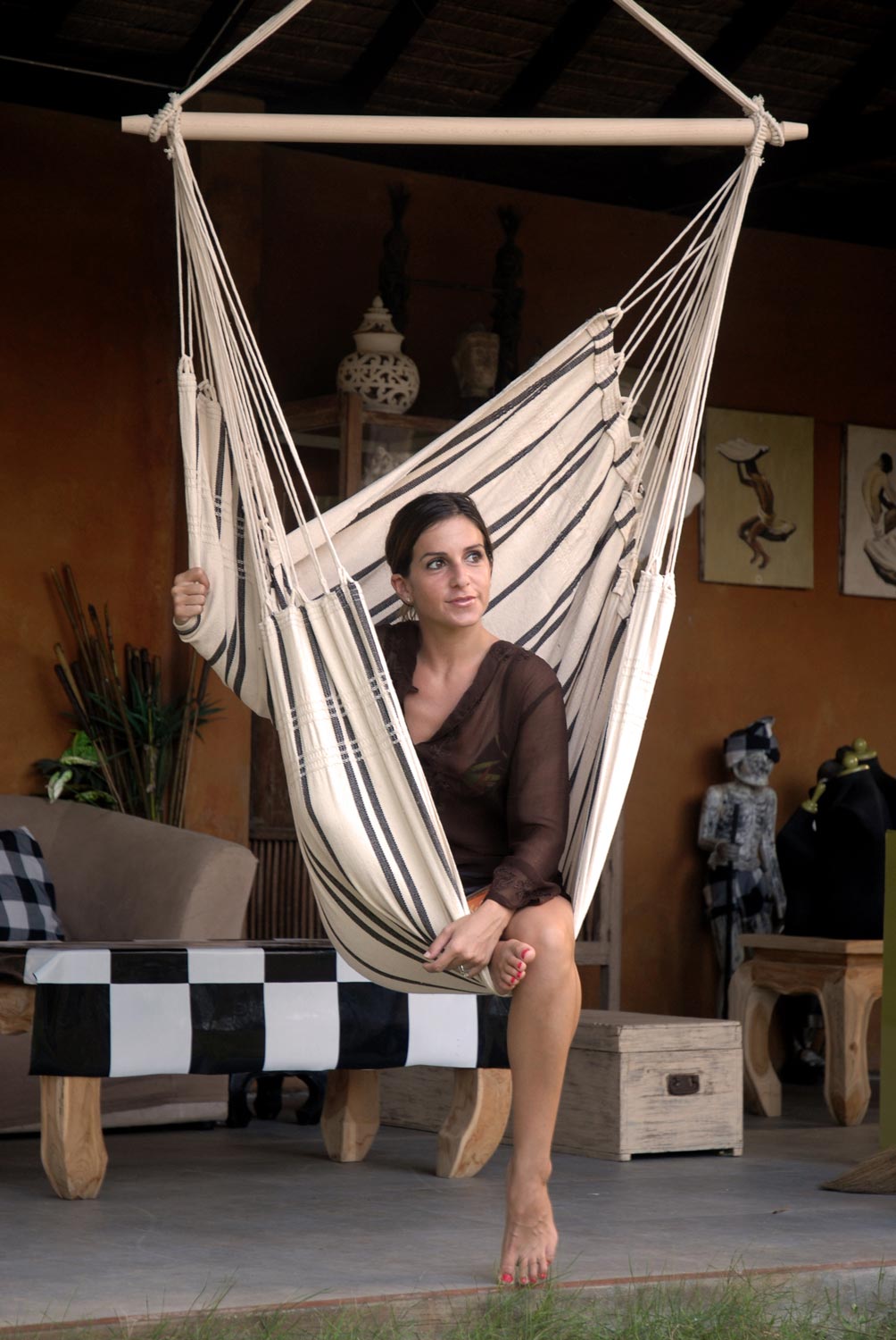 Amazonas XL Hängesessel Brasil cappuccino